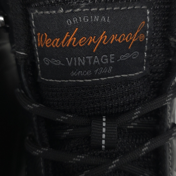 New Weatherproof Boots Vintage Jace Black Combat Hiking 10M - Picture 7 of 10